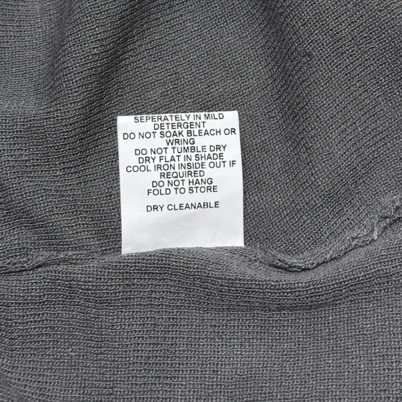 DISSH Women’s Charcoal Long Sleeve Top Size XXL NWT - Picture 12 of 12